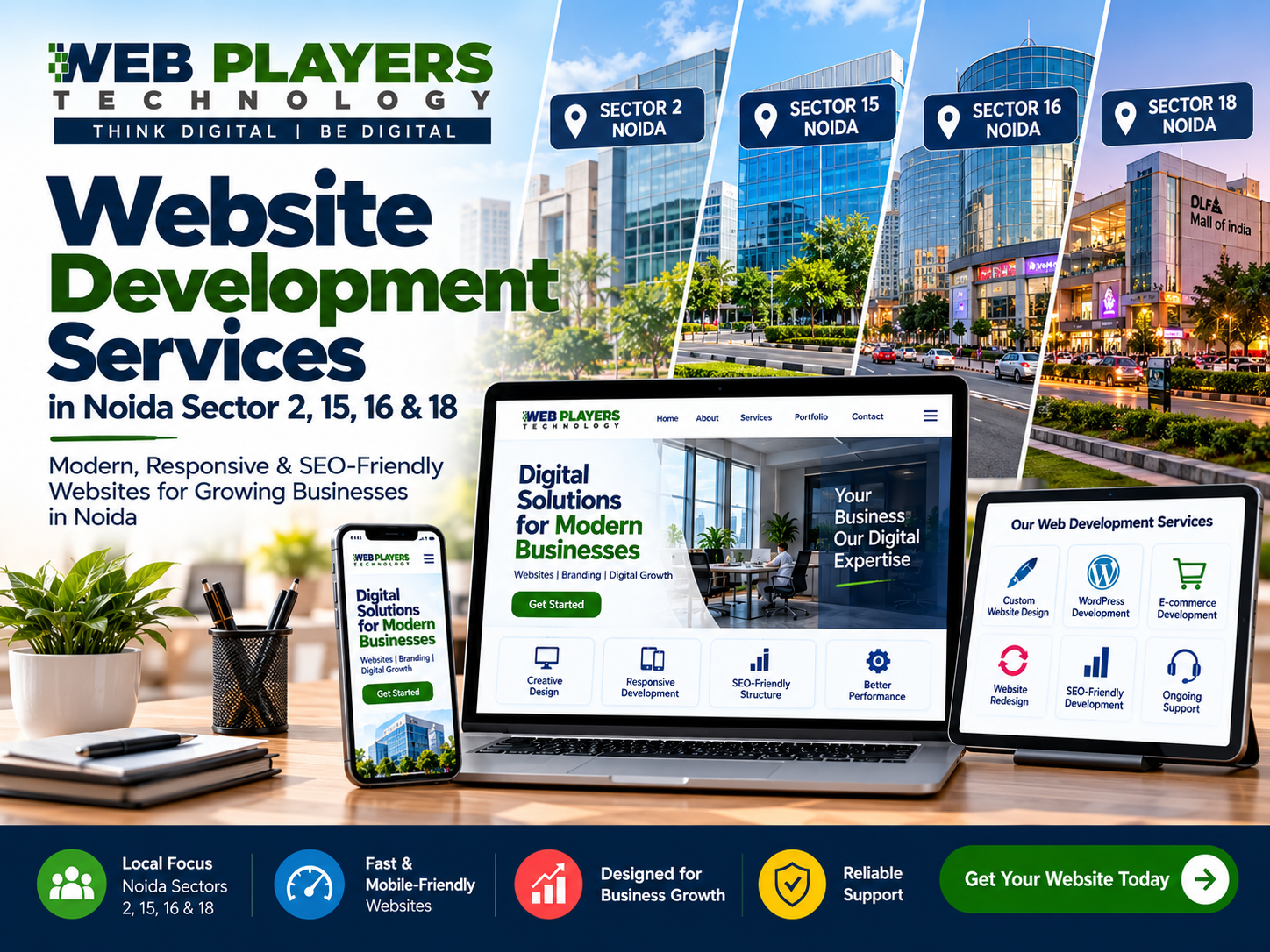 Affordable Website Developers for Small Businesses in Sector 15 Noida